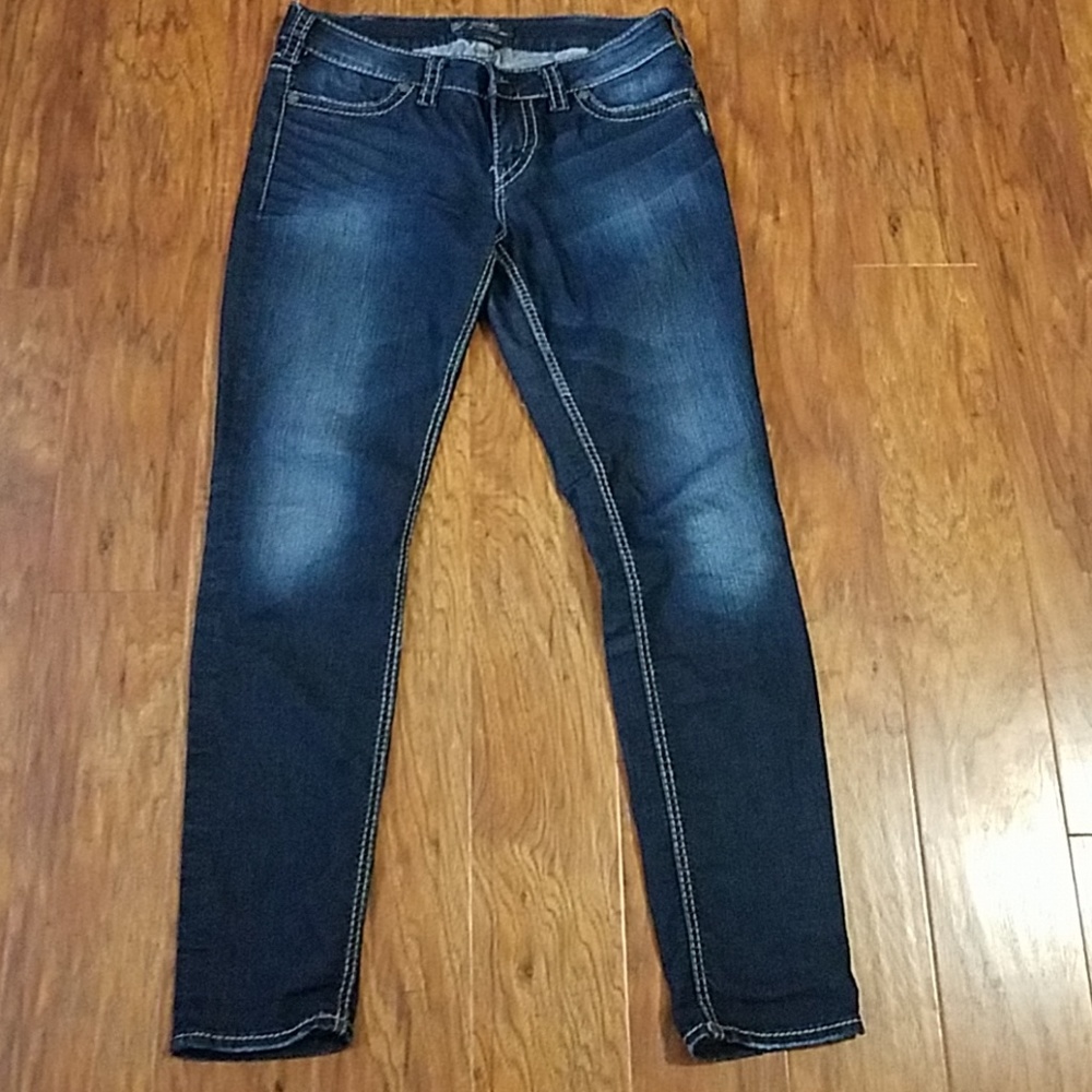 Silver suki super skinny jeans